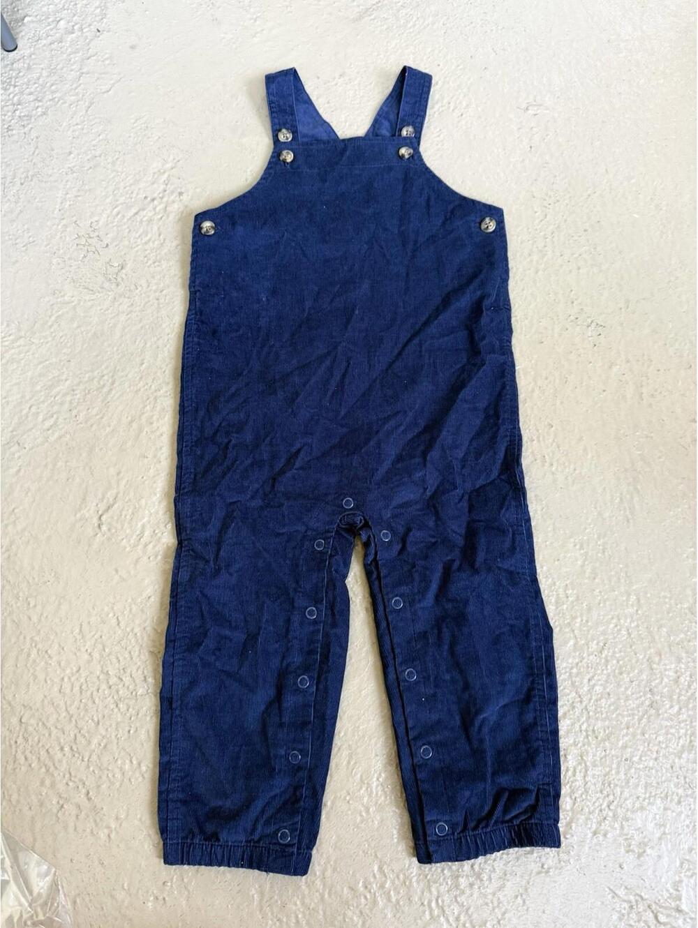 Carters Toddler Navy Corduroy Overalls Size 24 Months
